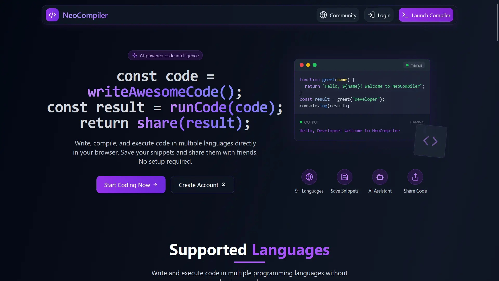 NeoCompiler